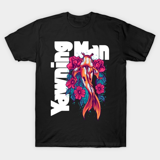 Yawning Man T-Shirt by amarhanah